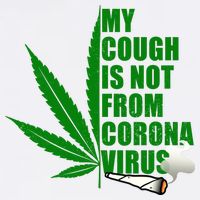 My Cough Is Not From Corona Virus Garment-Dyed Sweatshirt