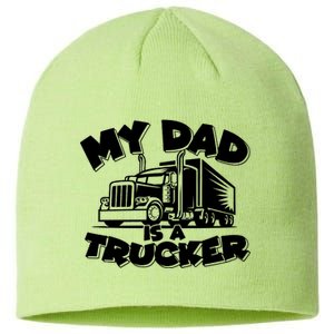 My Dad Is A Trucker Cute Sustainable Beanie