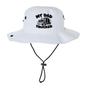 My Dad Is A Trucker Cute Legacy Cool Fit Booney Bucket Hat