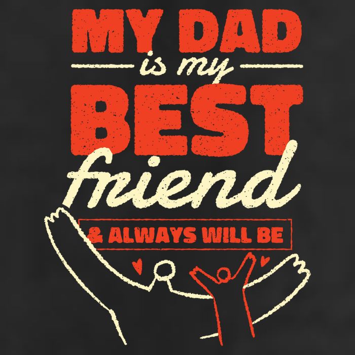 My Dad Is My Best Friend And Always Will Be 7 Panel Mesh Trucker Snapback Hat