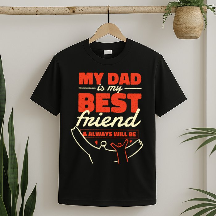 My Dad Is My Best Friend And Always Will Be T-Shirt