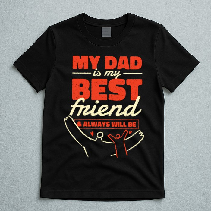 My Dad Is My Best Friend And Always Will Be T-Shirt