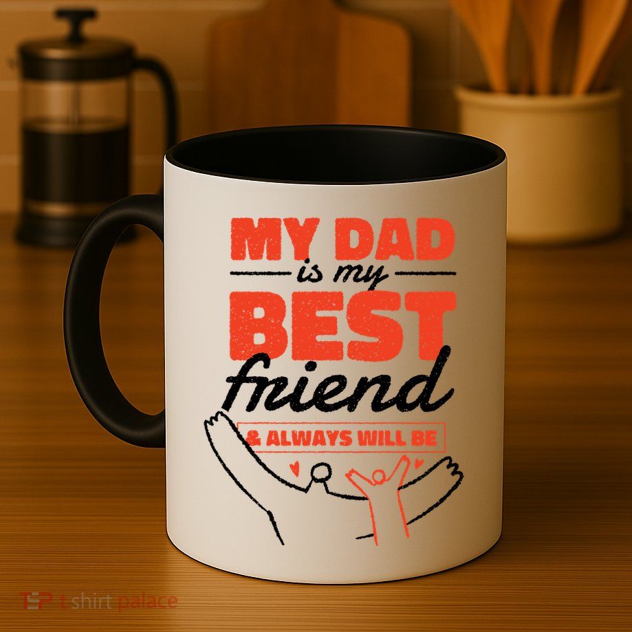 My Dad Is My Best Friend And Always Will Be Mug