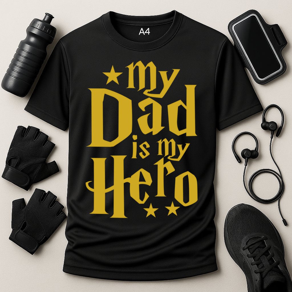 My Dad Is My Hero  Performance Shirt