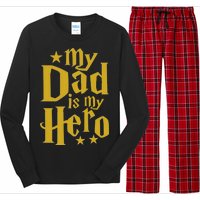 My Dad Is My Hero  Long Sleeve Pajama Set