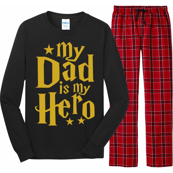 My Dad Is My Hero  Long Sleeve Pajama Set