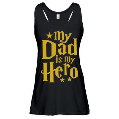 My Dad Is My Hero  Ladies Essential Flowy Tank