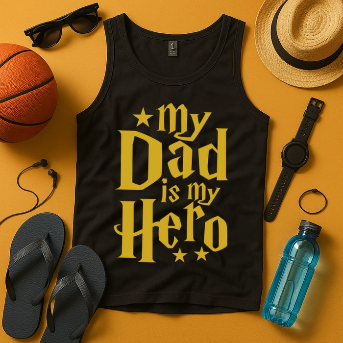 My Dad Is My Hero  Tank Top