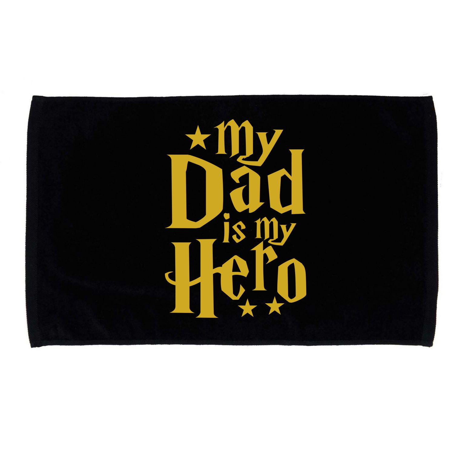 My Dad Is My Hero  Microfiber Hand Towel
