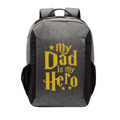 My Dad Is My Hero  Vector Backpack