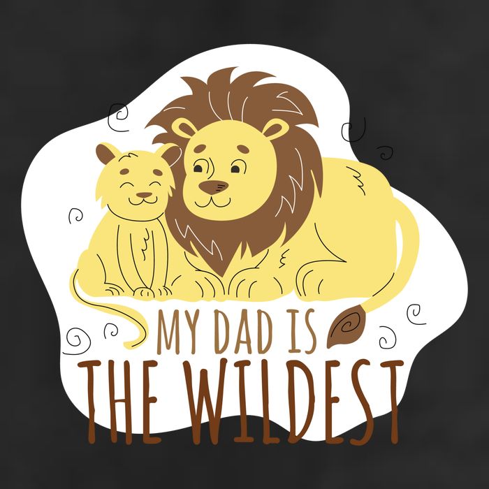 My Dad Is The Wildest Microfiber Hand Towel