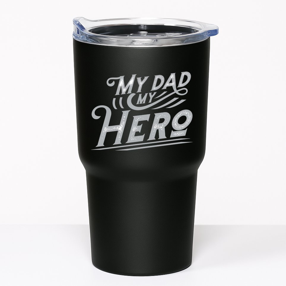 My Dad My Hero Tumbler