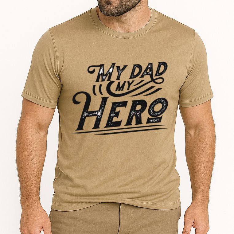 My Dad My Hero Performance Shirt
