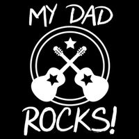 My Dad Rocks Doggie Tank