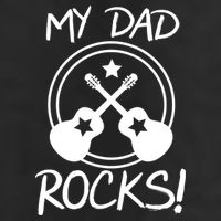 My Dad Rocks Golf Towel
