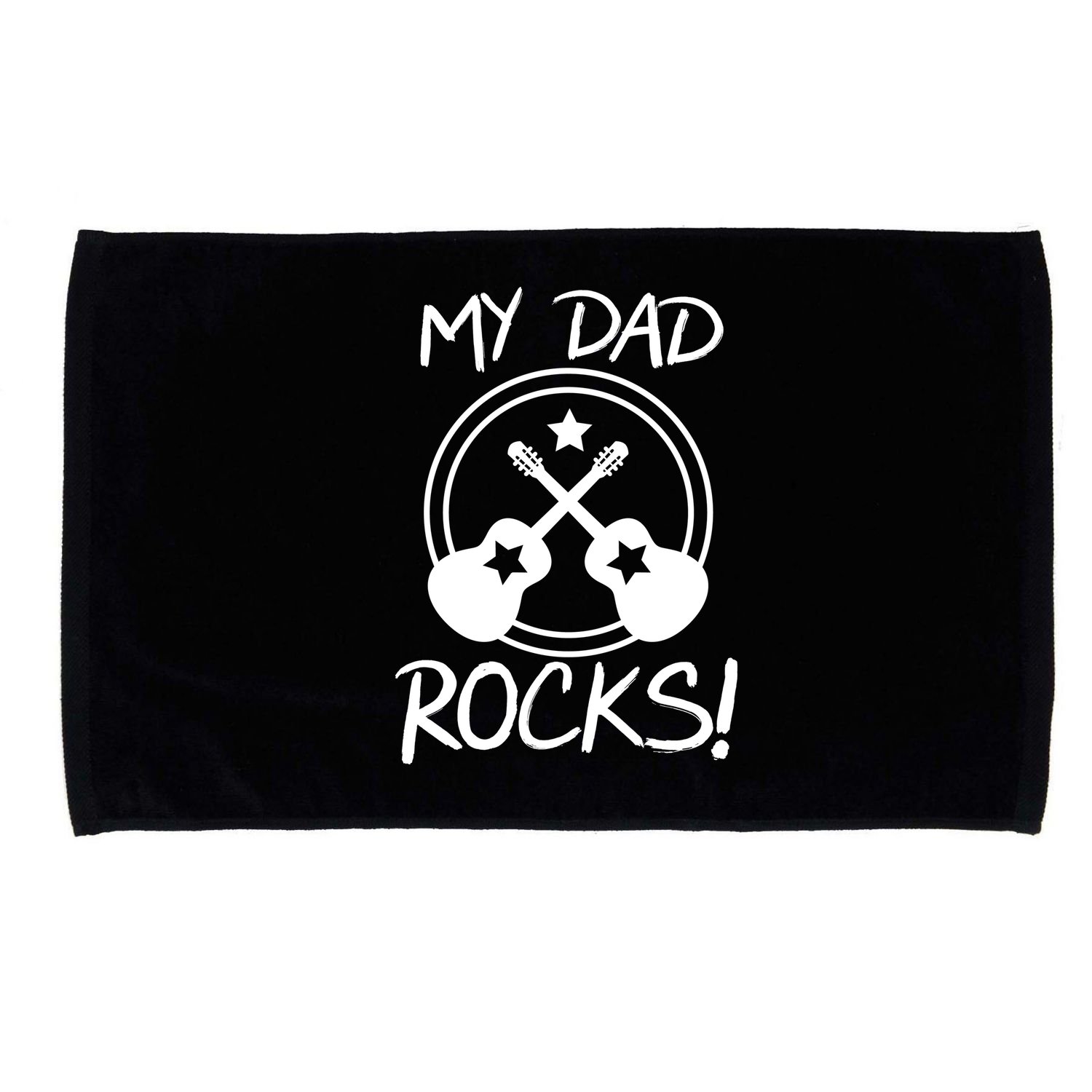 My Dad Rocks Microfiber Hand Towel