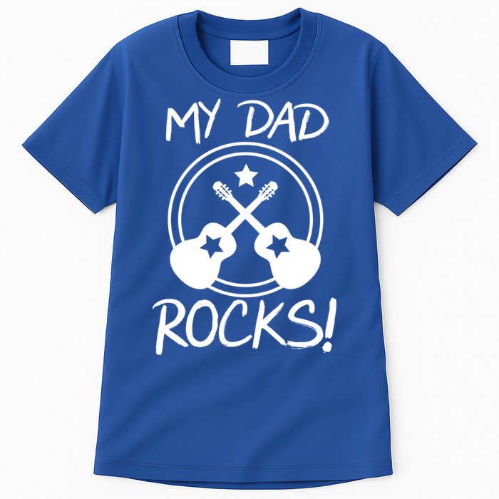 My Dad Rocks Tall T-Shirt