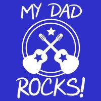 My Dad Rocks Tall T-Shirt