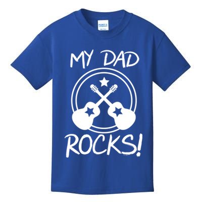 My Dad Rocks Kids T-Shirt