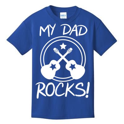 My Dad Rocks Kids T-Shirt