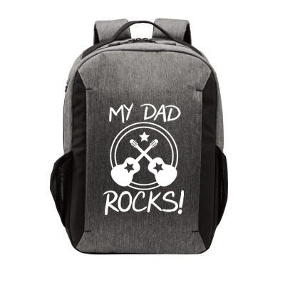 My Dad Rocks Vector Backpack