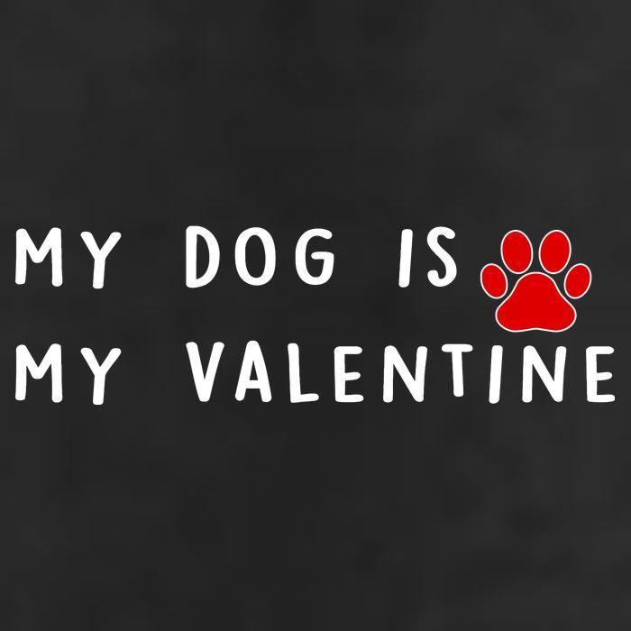 My Dog Is My Valentine 7 Panel Mesh Trucker Snapback Hat