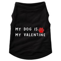 My Dog Is My Valentine Doggie Tank