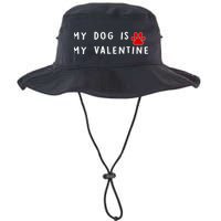 My Dog Is My Valentine Bucket Hat