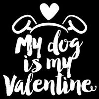 My Dog Is My Valentine Cute Wool Snapback Cap