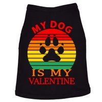 My Dog Is My Valentine Retro Doggie Tank