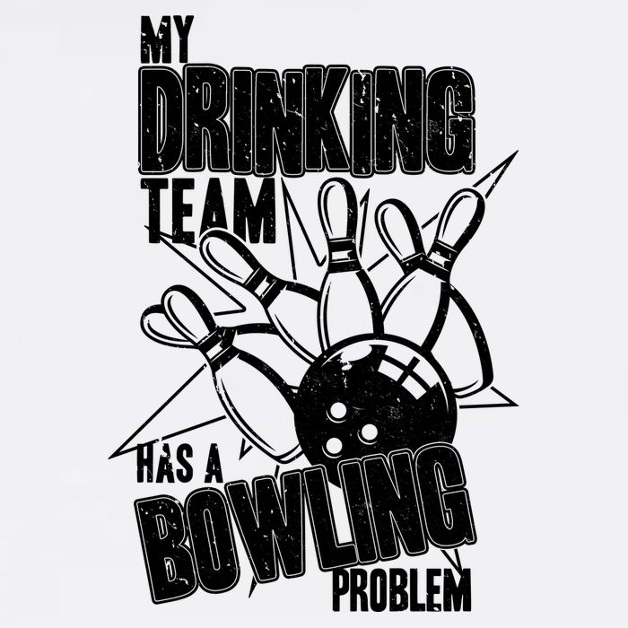 My Drinking Team Has A Bowling Problem Garment-Dyed Sweatshirt