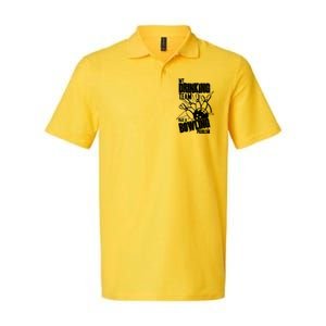 My Drinking Team Has A Bowling Problem Softstyle Adult Sport Polo