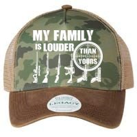 My Family Is Louder Than Yours Legacy Tie Dye Trucker Hat