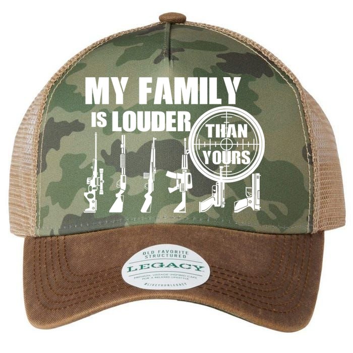 My Family Is Louder Than Yours Legacy Tie Dye Trucker Hat