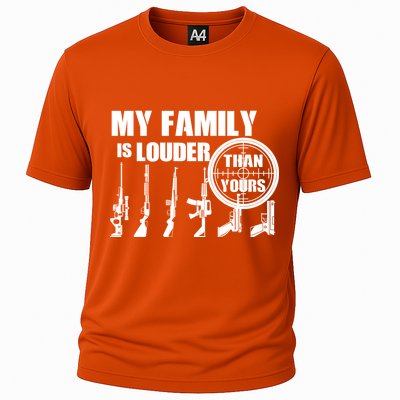 My Family Is Louder Than Yours Cooling Performance Crew T-Shirt