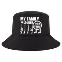 My Family Is Louder Than Yours Cool Comfort Performance Bucket Hat