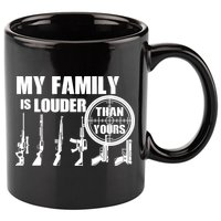 My Family Is Louder Than Yours 11oz C Handle Ceramic Mug