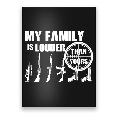 My Family Is Louder Than Yours Poster