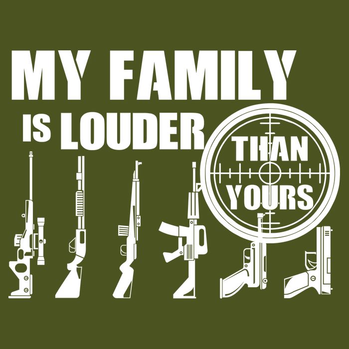 My Family Is Louder Than Yours Premium T-Shirt