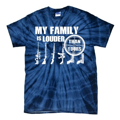 My Family Is Louder Than Yours Tie-Dye T-Shirt