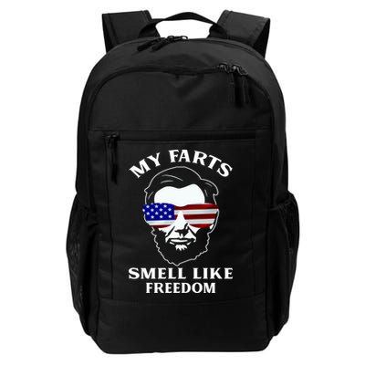 My Farts Smell Like Freedom Abraham Lincoln Backpack