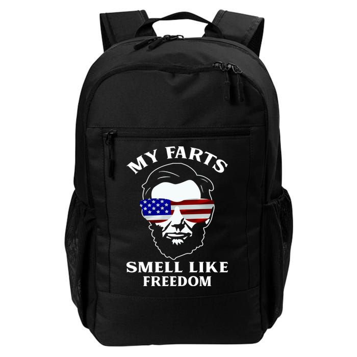 My Farts Smell Like Freedom Abraham Lincoln Backpack