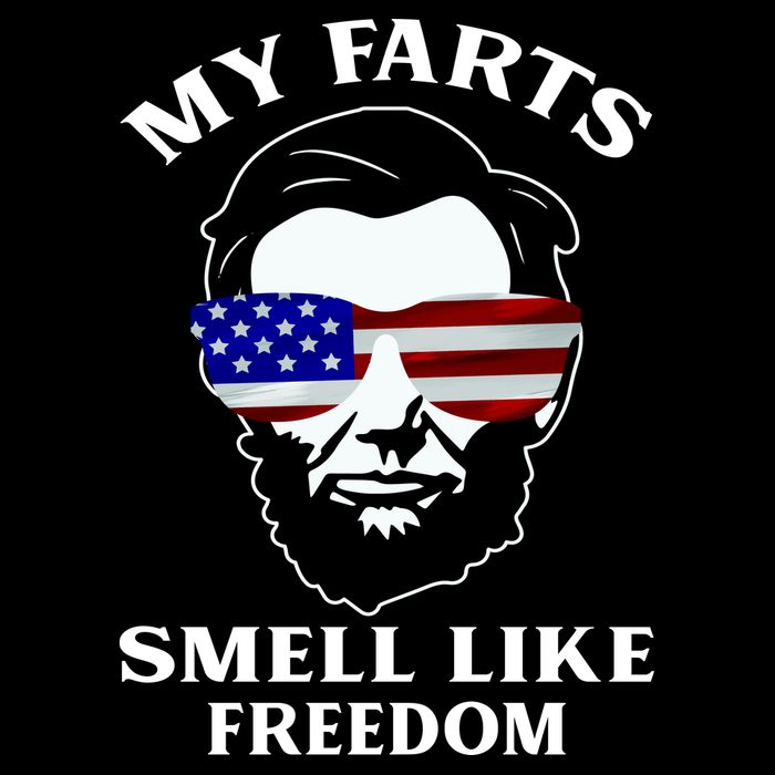 My Farts Smell Like Freedom Abraham Lincoln 16 in Basic Backpack