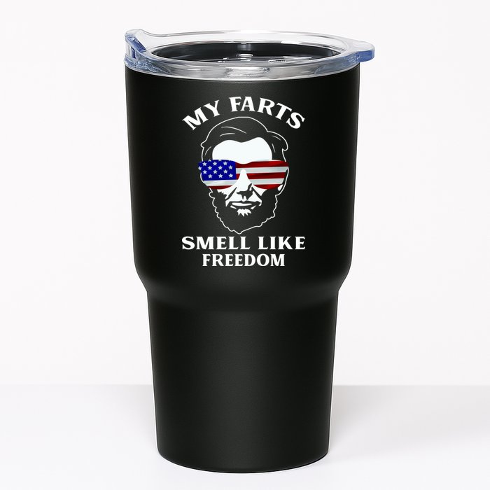 My Farts Smell Like Freedom Abraham Lincoln Tumbler