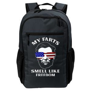 My Farts Smell Like Freedom Abraham Lincoln Daily Commute Backpack