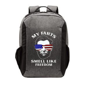 My Farts Smell Like Freedom Abraham Lincoln Vector Backpack