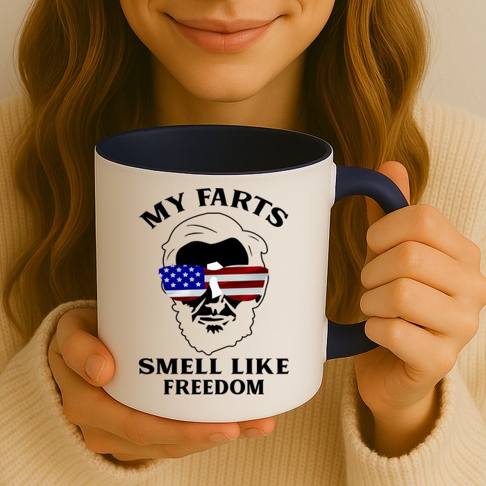 My Farts Smell Like Freedom Abraham Lincoln Mug