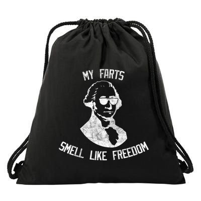 My Farts Smell Like Freedom USA Drawstring Bag