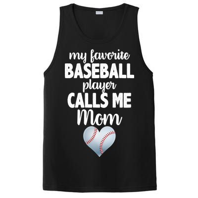 My Favorite Baseball Player Calls Me Mom PosiCharge Competitor Tank