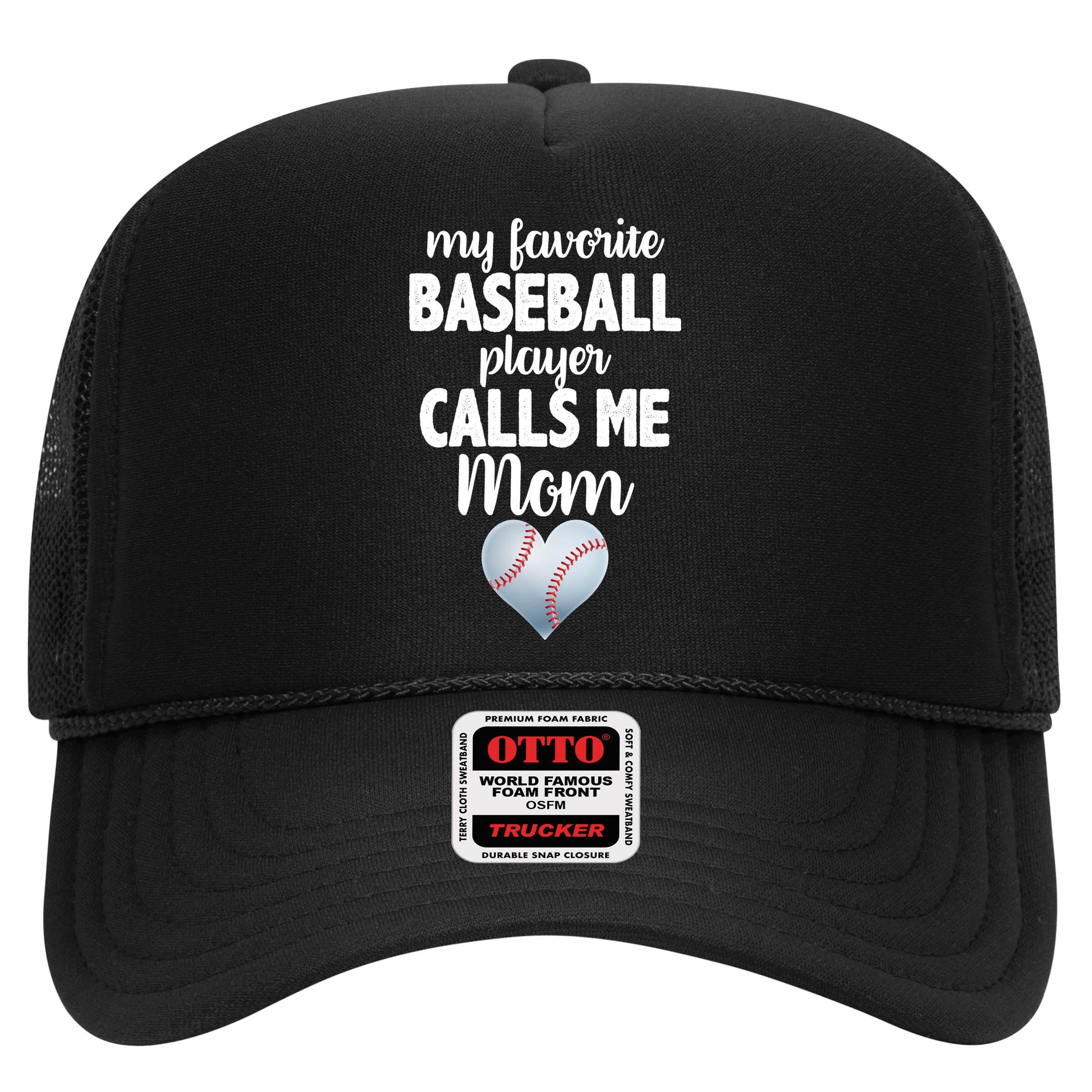 My Favorite Baseball Player Calls Me Mom Hat
